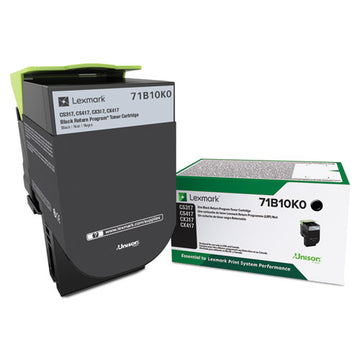 Lexmark™ 71b10c0 Unison Toner, 2,300 Page-yield, Cyan freeshipping - TVN Wholesale